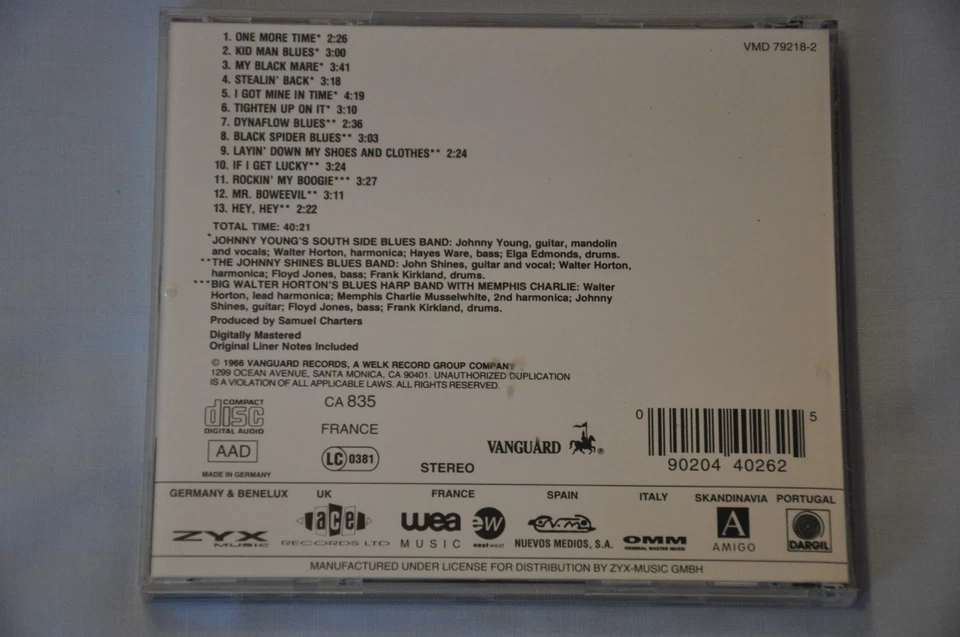 Chicago / The Blues / Today! - Vol. 3 - CD neuwertig - Bild 2 von 4