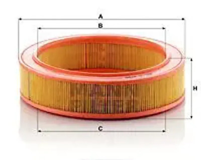 MANN-FILTER C 2766 Filtro dell'aria - per Autovetture + veicoli commeriali