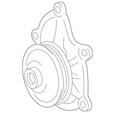 Genuine Toyota Water Pump 16100-F0010