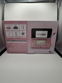 *US SELLER* Nintendo 3DS System in box - Misty Pink Region USA, Charger Tested