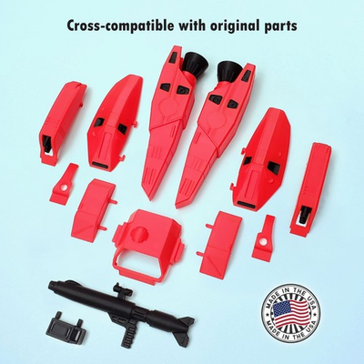 #ad Complete 3D Printed Parts Armor Set for G1 Jetfire Toy $55.00