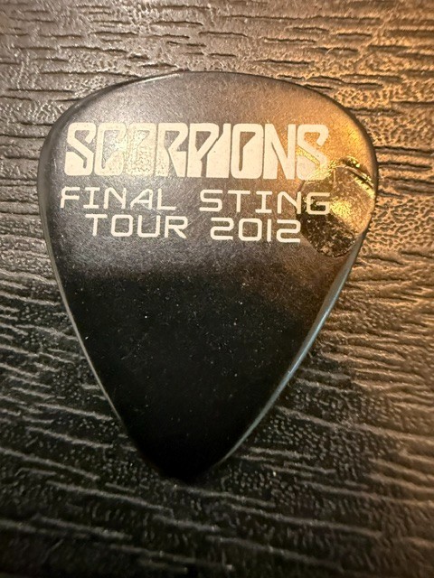 SCORPIONS  #3  /  TOUR  GUITAR PICK
