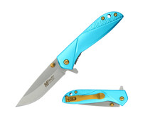 6.30" MTech Spring Assisted Knife w/Anodized Aluminum Handle