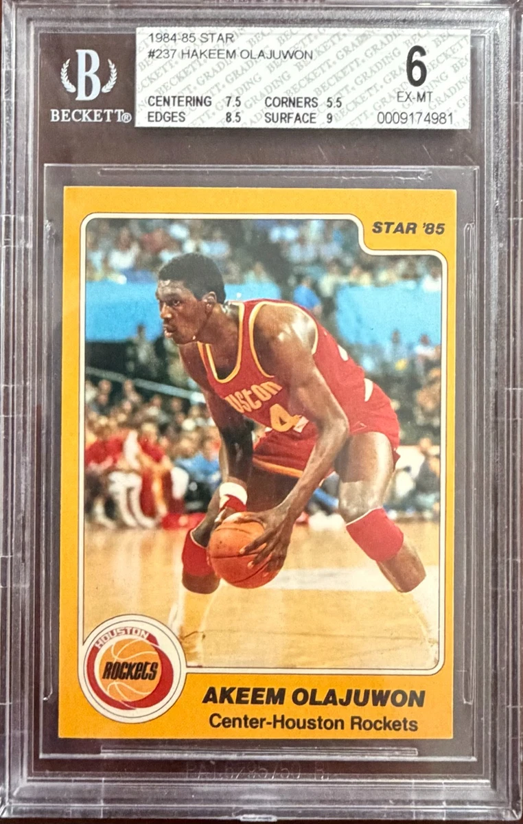 Hakeem Olajuwon Basketball Sports Trading Cards & Accessories