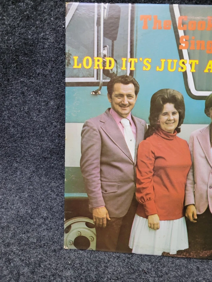 Vintage Cooke Duet & Sons Vinyl Lord It's Just Another Hill Gospel Jewel LPS 317 — 第 2/4 张图片