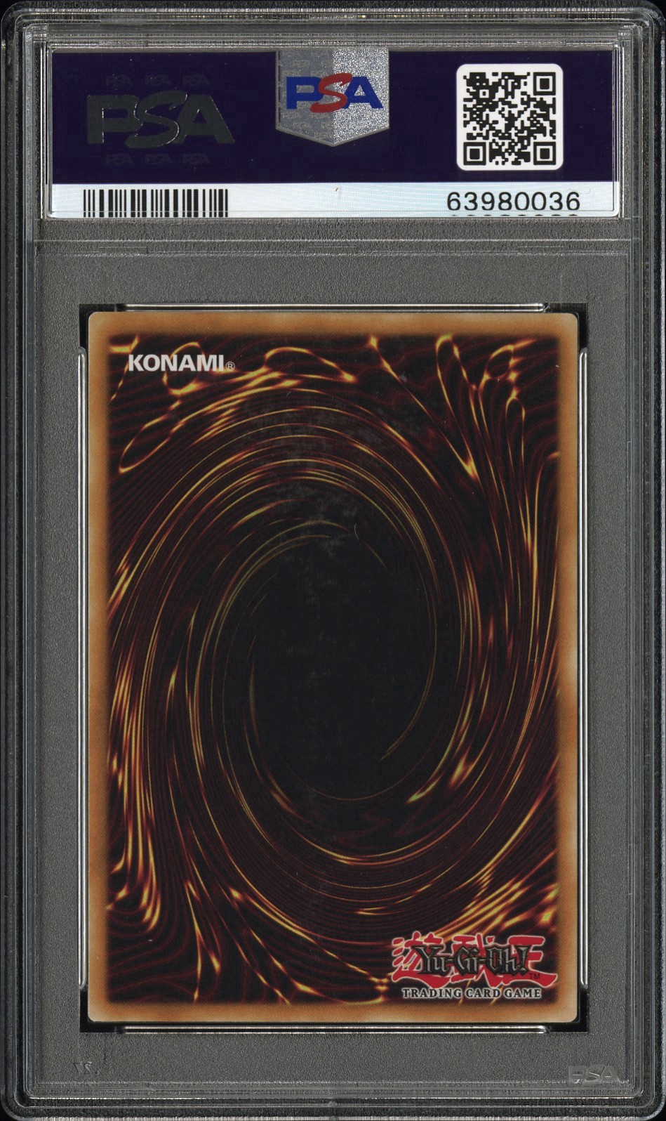 Firewall Dragon GFTP-EN131 1st Edition Ghosts From The Past Yugioh PSA 9 view 2