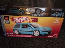 Mattel Hot Wheels Brick Shop Custom '90 Honda Civic EF The Hot Ones Speed Series