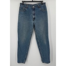 Vintage Levis 560 Loose Fit Tapered Leg Jeans Mens 36x34 Blue Denim Made in USA