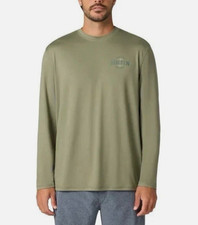 Hang Ten Men  s Long Sleeve Sun Tee Shirt UV PROTECTION UPF 50  XL, Green