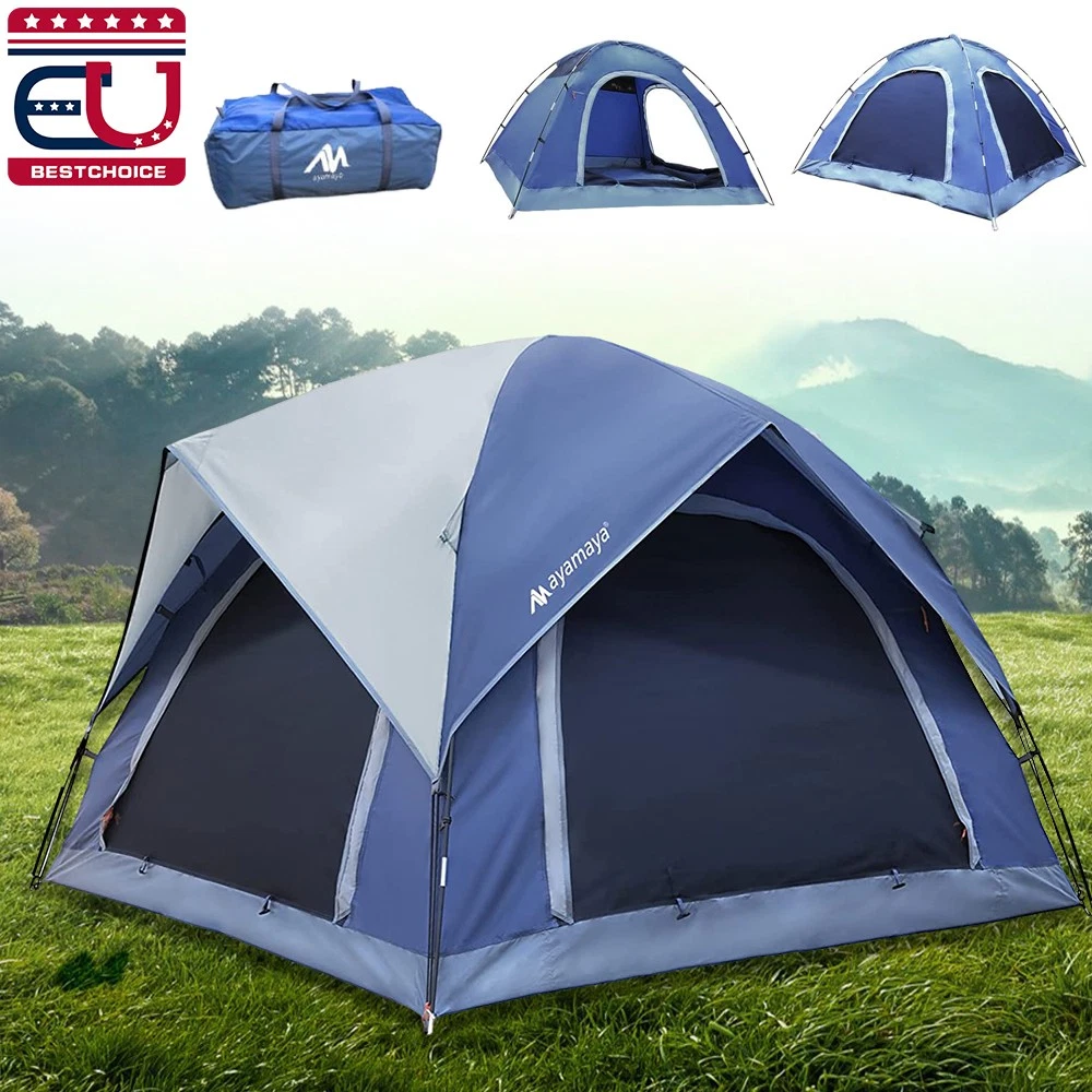 3-4 Person Dome Camping Tent Waterproof Easy Setup for Family Hiking Traveling
Opens in a new window