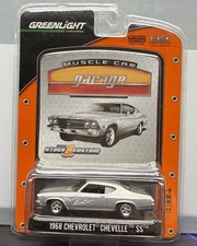 Greenlight Muscle Car Garage Stock & Custom 1968 Chevrolet Chevelle 1/64 Diecast