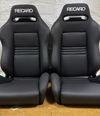 【Tarif inklusive für USA】RECARO SR-3 2Sitzer reparierte Sitze Kunstleder...