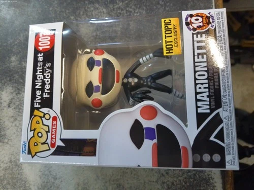 Funko Pop! Vinyl: FNAF Marionette Figure #1007 Hot Topic Exclusive RARE SOLD OUT