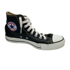 Converse Sneakers Chuck Taylor All Star High Top Mens 6.5 Black Leather Shoes