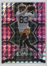 2022 Panini Mosaic Rookies Pink Camo Mosaic Prizm Samori Toure #357 06xp