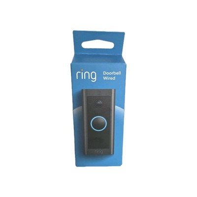 New Ring Wired Video Doorbell 1080p HD Camera WiFi Motion Detection 2025