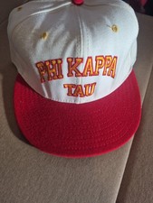 NOS PHI KAPPA TAU  7 1/4 pro line fitted hat College Sorority NEW Pro Model