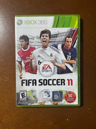 FIFA Soccer 11 (Microsoft Xbox 360, 2010) CIB Complete & Tested - Afbeelding 1 van 3