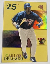 2003 Fleer EX CARLOS DELGADO Toronto Blue Jays Essential Credentials Future10/32