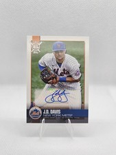 Topps 2021 Big League Autographs J.D. Davis Mets Auto Insert #BLA-JD