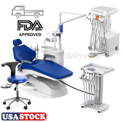 Dental Unit Chair Computer Controlled/Portable Delivery Unit Mobile Trolley Cart
