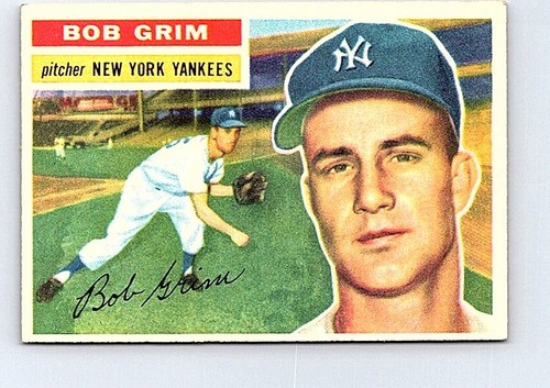 1956 Bob Grim [White Back] #52