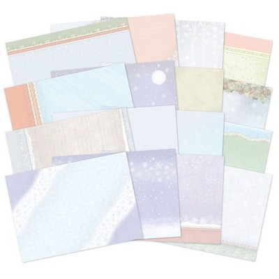 Hunkydory ~ 16 A4 140 g/m² Einlagen für Karten ~ Weihnachts Cuties - 2022