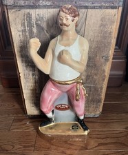 Vintage 1971 Ezra Brooks Boxer Whiskey Decanter