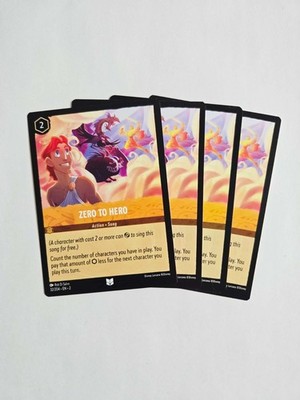 Zero to Hero 32/204 Playset 4 cards - Rise of the Floodborn