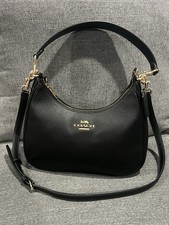 Coach Teri Hobo Bag balck cv935 Gold/Black