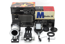 【COMO NUEVO】Minolta Auto Fuelle Enfoque Riel Deslizable Copiadora Tubo de Extensión de Japón
