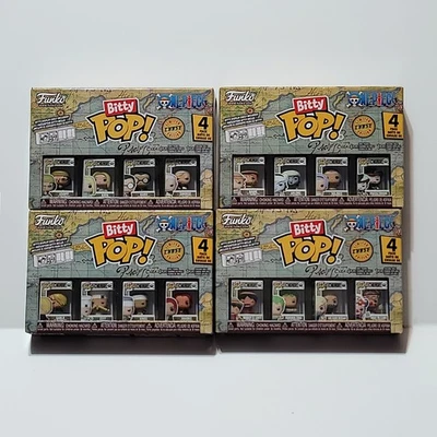 One Piece Funko Bitty Pop! All Chases - Luffy Nami Sanji Usopp Smoker Dracule