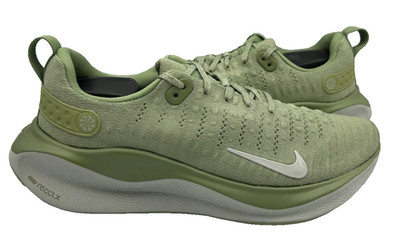 Nike Men's ReactX Infinity Run 4 Lace Up Running Shoes Green Size:10 165J