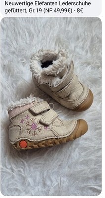 Elefanten Lederschuhe BABY Gr.19 Neuwertig Schuhe
