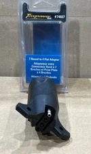 REESE Towpower 74607 7-Way Blade to 4-Way Flat Trailer Wiring Adapter NOS