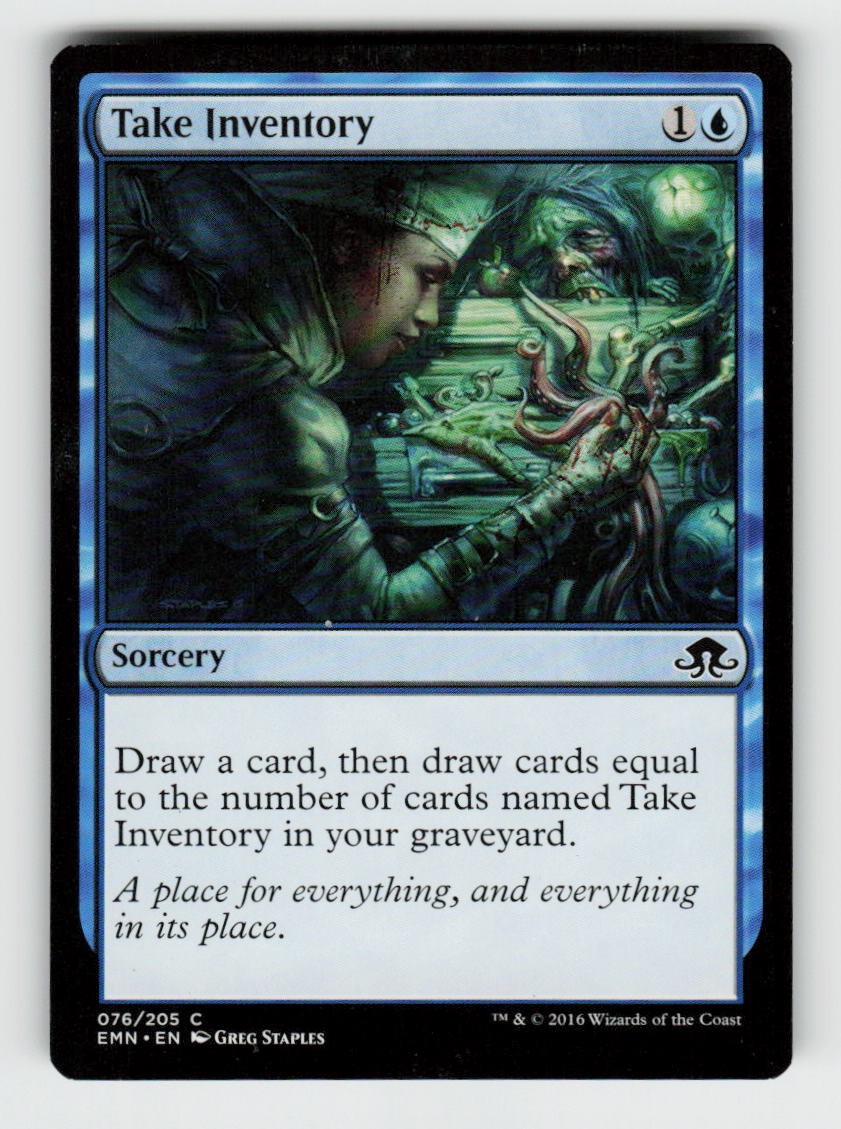 Take Inventory 76 Common Eldritch Moon Magic: The Gathering