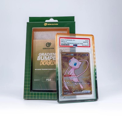 PSA CGC Graded Card Slab Bumper Guard | Gradient Evergreen | GEM.ELEVEN