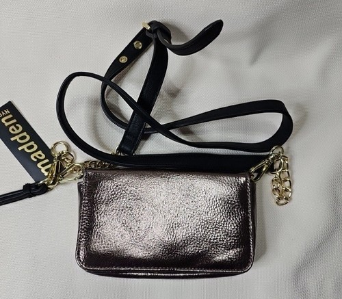 Tracolla mini braccialetto Steve Madden peltro bronzo metallizzato nuova con etichette come nuova/32 - Foto 2 di 5