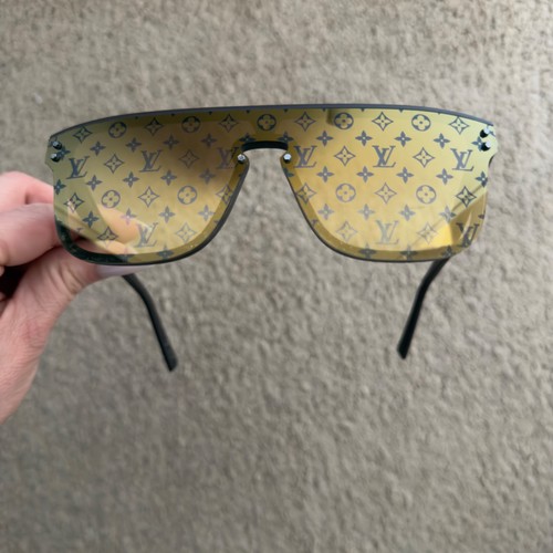 AUTHENTIC louis vuitton waimea sunglasses brown
