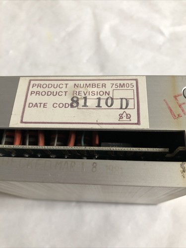 STRUTHERS-DUNN 75M05 DIRECTOR 4000 INPUT MODULE,FB - Picture 4 of 6