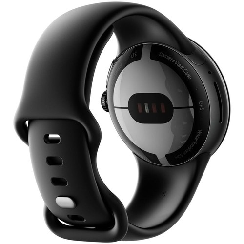 Google Pixel Watch Smartwatch 41mm w/ Obsidian Active Band (LTE) - Black - Picture 3 of 4