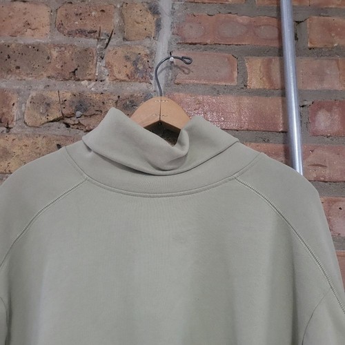 Nap Loungewear Boxy Oversized Turtleneck Pullover Seafoam Green Size Large - Picture 4 of 7