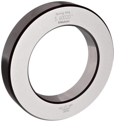 Mitutoyo 177-189 - Setting Ring 3.6''