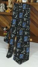 Cravatta cravatta Looney Tunes 1997 collezione francobolli insetti coniglietto Marvin Martian