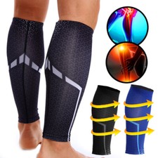 Compression Calf Sleeve Sports Running Leg Foot Support Brace Shin Sports Socks
