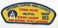 2001 National Scout Jamboree JSP National Capital Area Cncl. Helpful [MK2576]