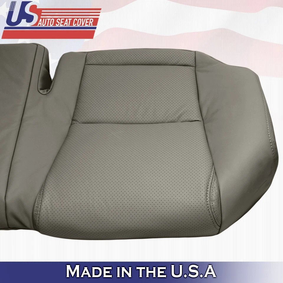 Cubierta de cuero perforado inferior del banco trasero gris para Lexus GS300 GS350 2006 2007 Foto 2 de 4