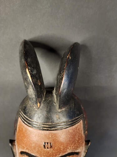 Ivory Coast mask Guro RETAILED BY XANADU ARTIFACTS S.F. CA $350 - Picture 2 of 13
