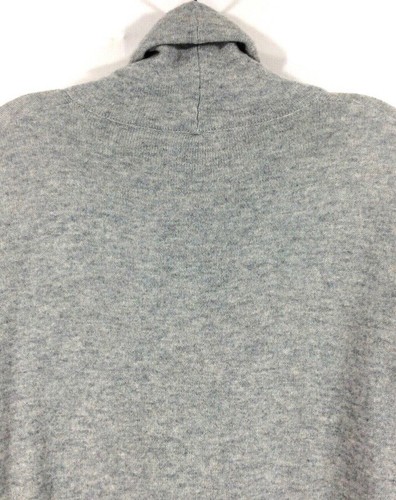 27 KILOMETER MALIBU Gr. S 100% Kaschmir Rollkragen Pullover mit Seitentaschen GRAU - Bild 8 von 12