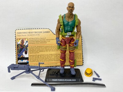 G.I. Joe 25th TIGER FORCE ROADBLOCK Club Exclusive FSS Loose